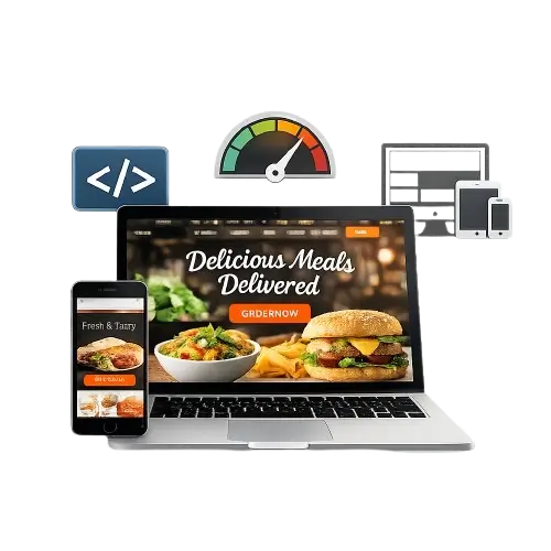 Web Development Services for Food Business