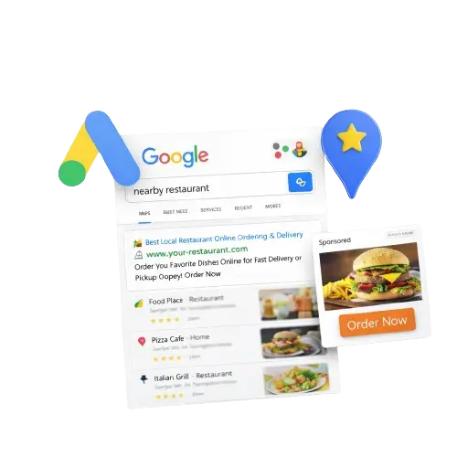 Google Ads Services for Food Business